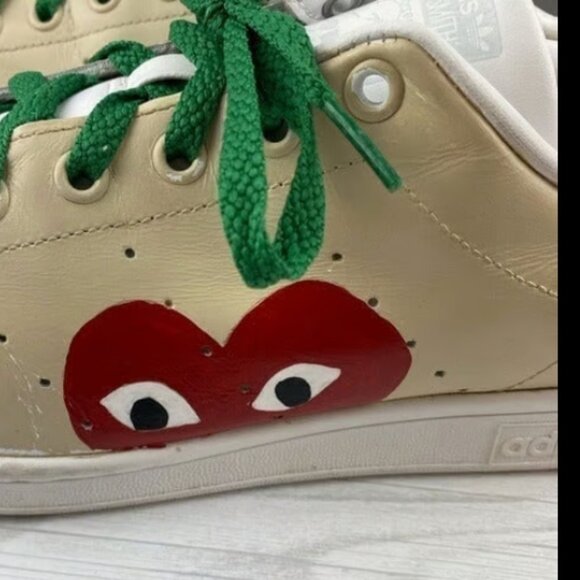 ADIDAS COMME DES GARCONS KICKSTRIKER SNEAKER SIZE 12 US (45 EU )NEW WITH DEFECTS - Picture 3 of 10